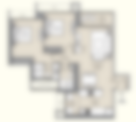 Kolte Patil Sinhagad Rd 2BHK Plan